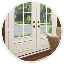 View of executive panels option for door