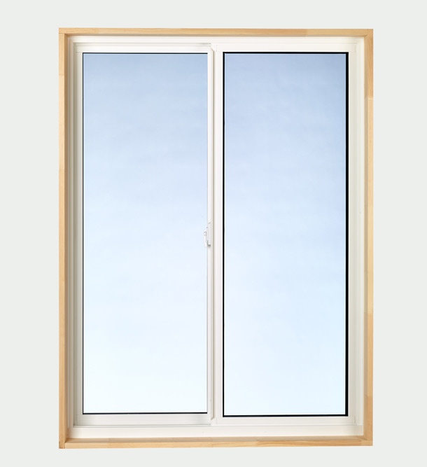 Horizontal Slider Window - interior front view