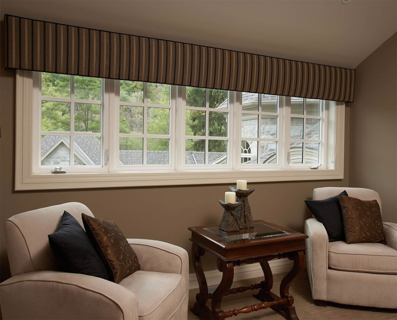 Photo of basement with new window replacement